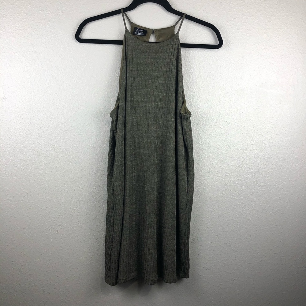 Zara Trafaluc Halter Dress